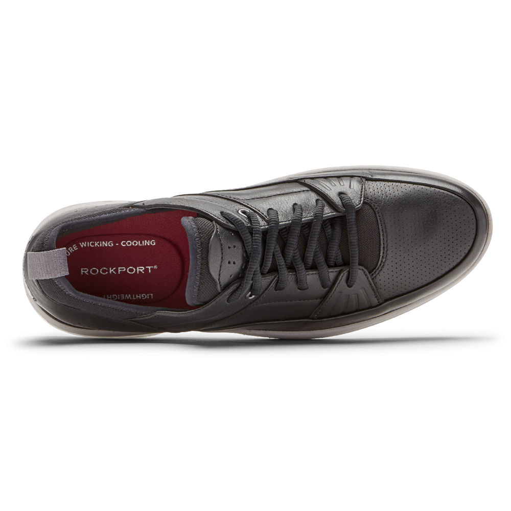 Rockport Joggesko Herre Svart - Howe Street Lace Up - LPRA05129